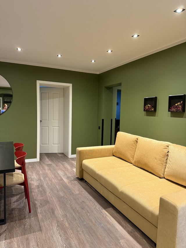 Living room with sofa in the Luxury Residence, Berlin holiday apartment for 9